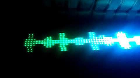 Led matrix, led line video, jinx