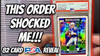 THIS ORDER SHOCKED ME!!!! 82 Card PSA REVEAL (80's - ULTRA MODERN)