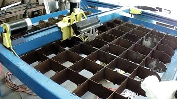 PlasmaCam Mach3 CNC Conversion Test Run