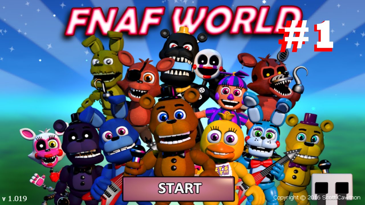 A Real Good Start!  FNaF World #1 