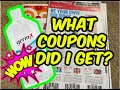 10/11/20 WHAT COUPONS DID I GET???  