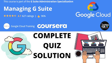 Managing G Suite Coursera Quiz Answers | Google Cloud | G Suite Administration Specialization