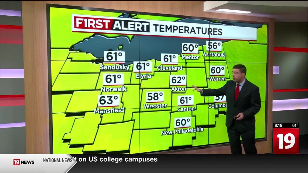 Northeast Ohio weather: Feeling like summer these next few days - YouTube