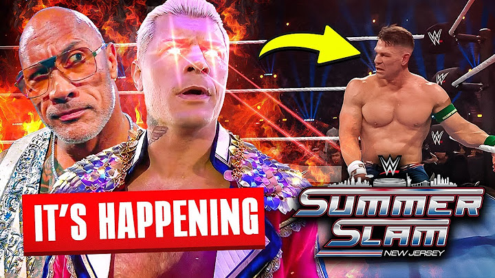IT’S HAPPENING! Cody Rhodes STUNS John Cena At Summerslam w/ GAME Changing TWIST