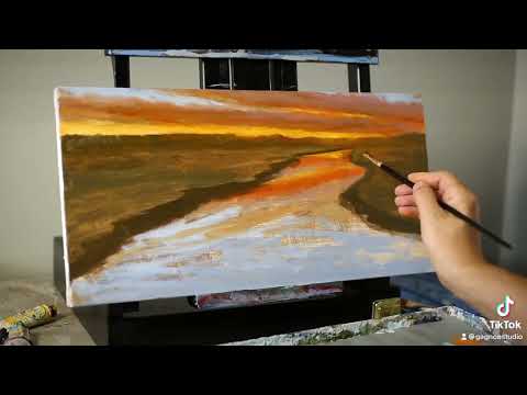 New time lapse of an oil painting I did recently