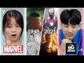 ‘Marvel & DC 진화’를 처음 본 한국인 남녀의 반응 | Y