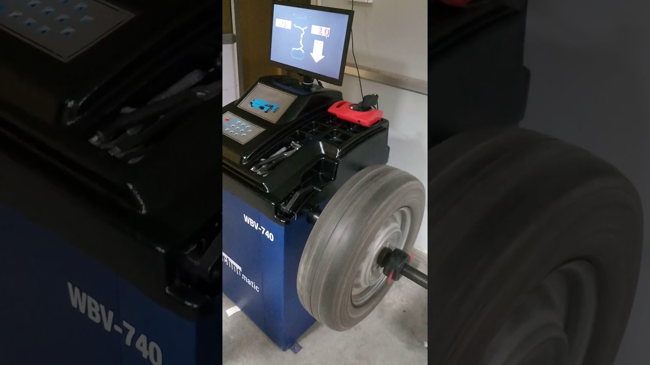 Technomatic balancer wbv 740 with upgrade.