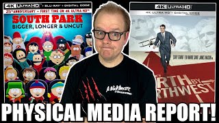 NORTH By Northwest And SOUTH Park Coming TO 4K! | The Physical MEDIA Report 208