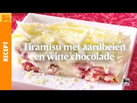 recept aardbeien tiramisu recept aardbeien tiramisu