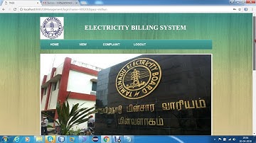 EB Billing Management System Using Java ( UPDATED )-1Crore Projects