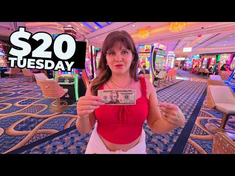 I Put $20 in 10 Brand New Slot Machines in Las Vegas!