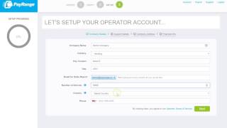 Account Setup Create An Operator Account
