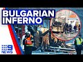 Worst bus crash in Bulgaria’s history kills at least 45 people | 9 News Australia