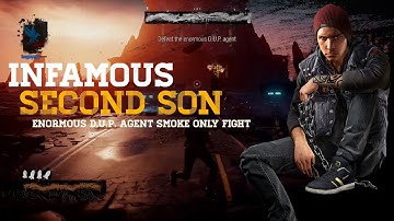 Enormous D.U.P. Agent Mini Boss Fight (Smoke Only Kill)