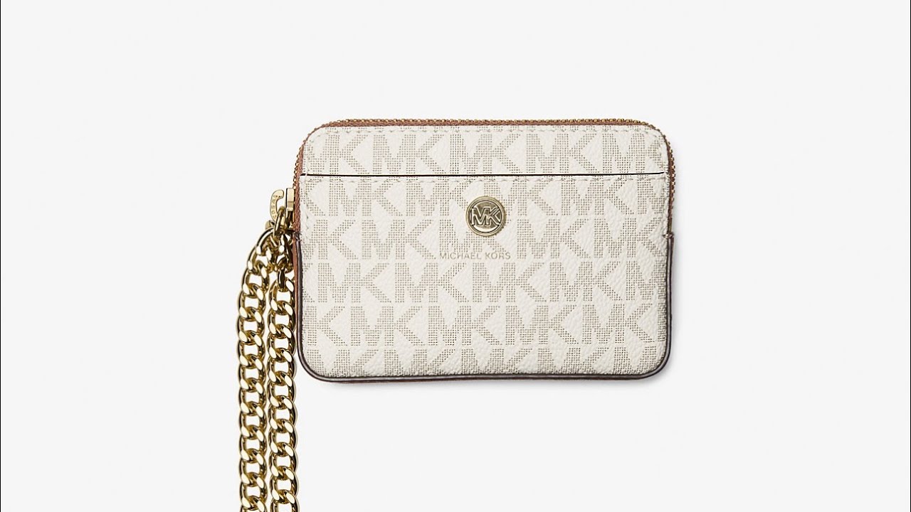 【関税&送料込】Michael By Michael Kors Portacarte Con Logo Michael Kors MK Logo Mens Credit Card Case Holder Wallet