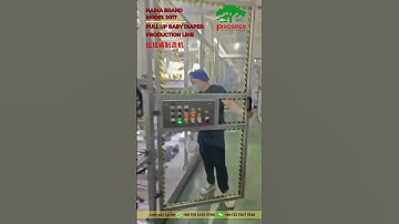 🚨Big Deals, Bigger Savings!🚨Baby Diaper Production Line Complete Setup with Prosper group. #hygiene