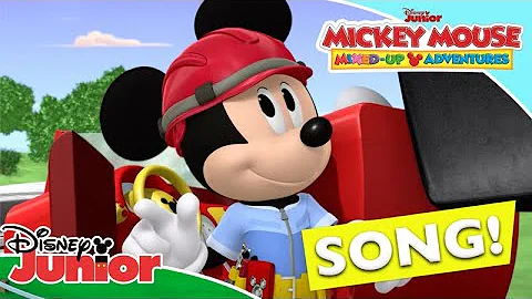 Music: Hard Hat Diggity | 🚗  Mickey Mouse Mixed-Up Adventures | Disney Junior