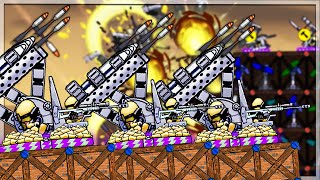 When You Use OVERPOWERED ROCKETS On Battleships This Happens | Forts Gameplay