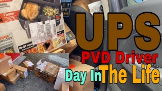 A Day in the Life of a UPS Pvd Driver: Dispatches from the Road #vlog #upsdriver #pvd2022