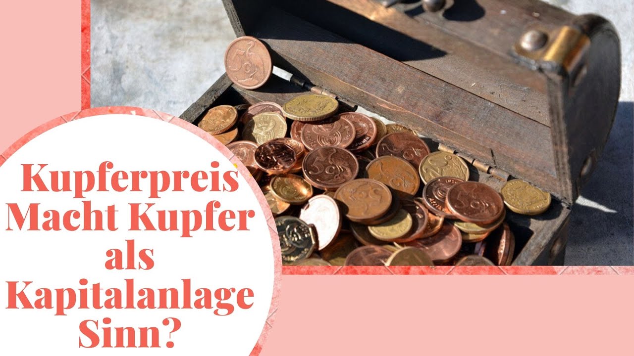 Kupferpreis - Macht Kupfer als Kapitalanlage Sinn? - Kupferbarren 1 kg