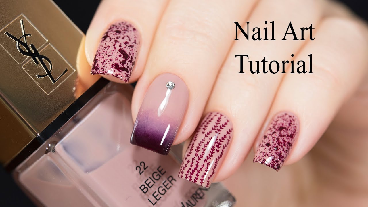 luxury nail art tutorial