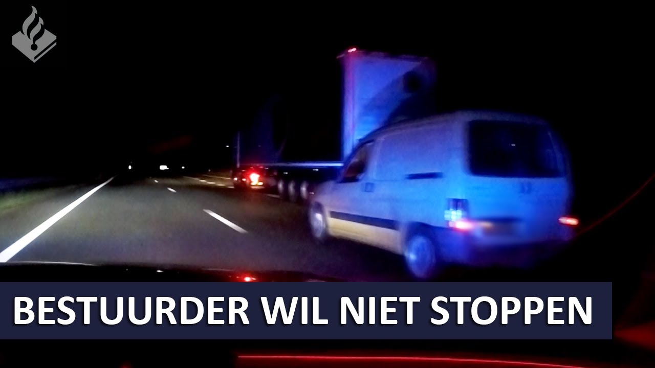 Politie Landelijk Eenheid | Dienst Infra | Bestuurder wil niet stoppen | A6