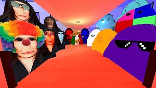 Angry Munci Family, Selene Delgado Family, Smurf Cat, Aughhhh And Rosalia Bizcochito Nextbot Gmod