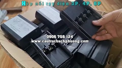 Hướng dẫn cách nối ray điện an toàn cầu trục 3P, 4P, 6P