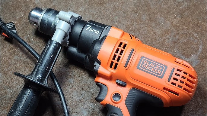 Black & Decker 1/2 Hammer Drill DR601 Corded Electric 6 Amp with