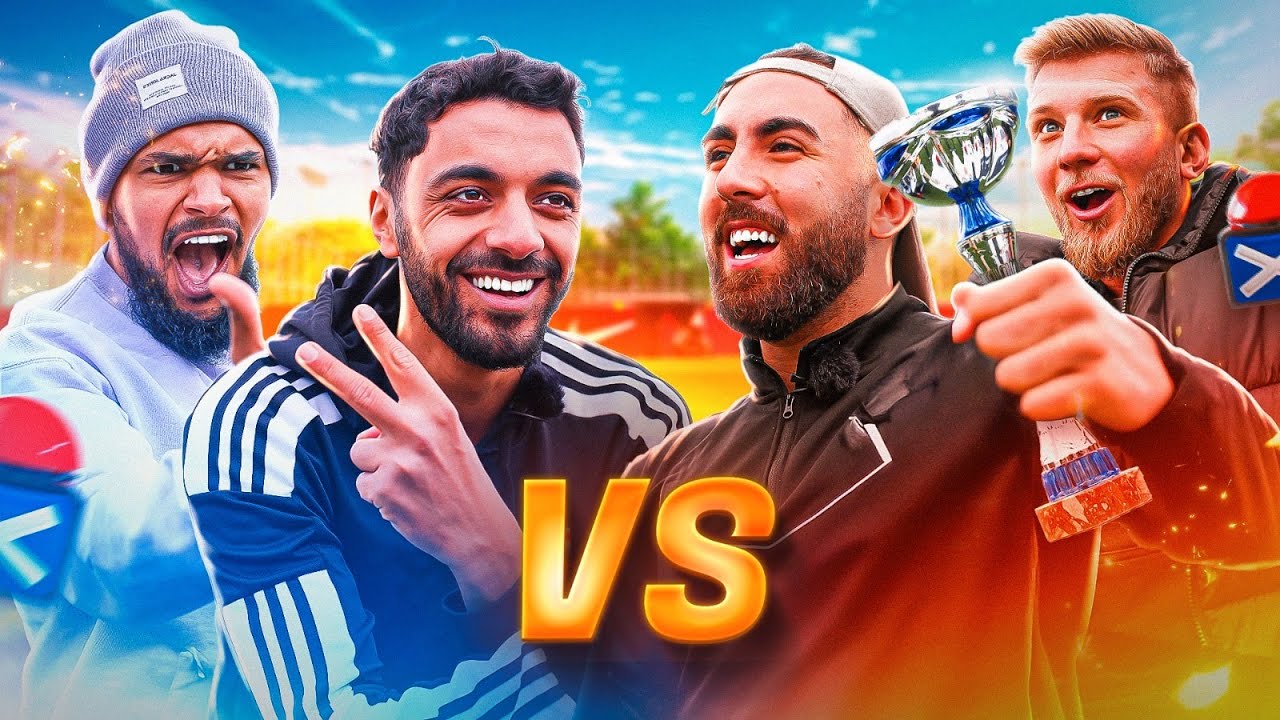 J'AFFRONTE L'EQUIPE DE @piedscarres et @Martav69 avec @val_lienard !