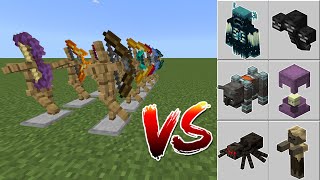 All Bows vs Minecraft