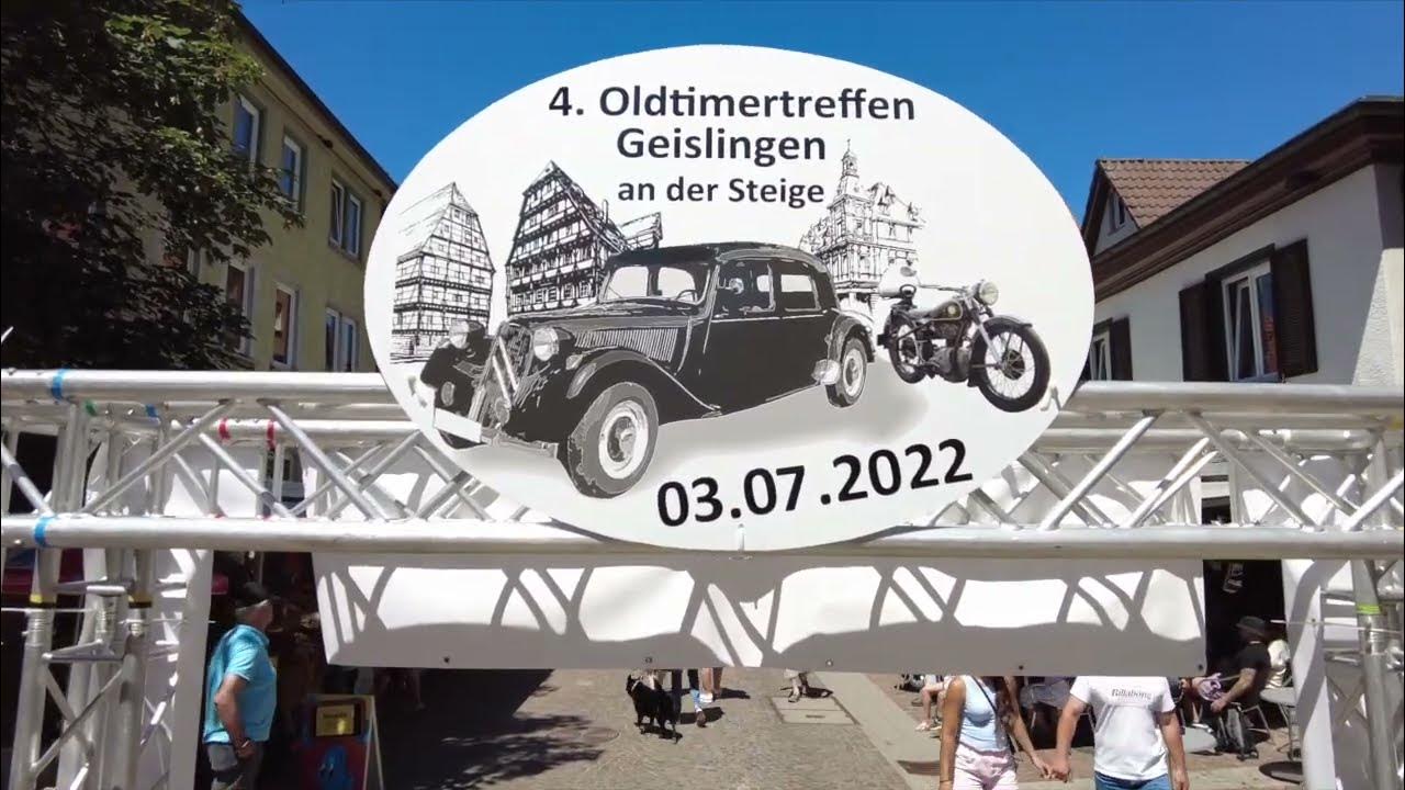 Oldtimertreffen Geislingen 03.07.22 - YouTube