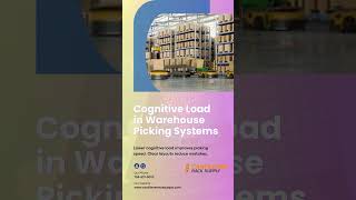 How Cognitive Load Impacts Warehouse Picking Efficiency | Pallet Racking Solutions #rack #cantilever
