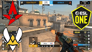 AIM GOD !! | Astralis Vs Vitality | ESL ONE : Road To Rio Best Moments