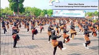 Tari Solah Kampung Pesilat Kabupaten Madiun, Pemecah Rekor Muri Dunia 2024