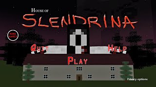 House Of Slendrina Minecraft Gameplay