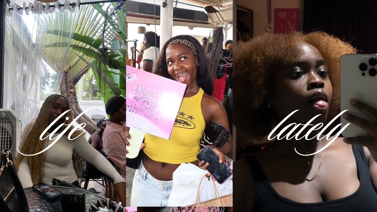 life lately| I dyed my hair| boca restaurant|thrift pop up|travel prep| LAGOS