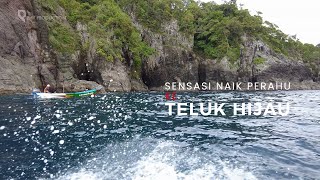 Sensasi Jalur Naik Perahu ke Teluk Hijau Banyuwangi | Nature Cinematic