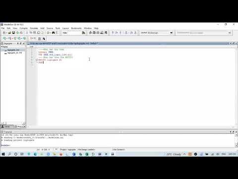 Video Lập trình VHDL sử dụng Modelsim - youtube