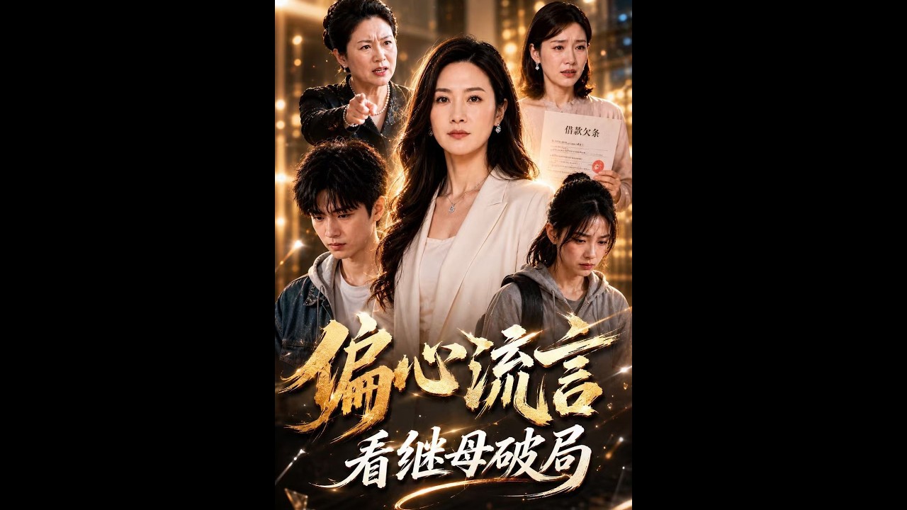 【一口气看完】《偏心流言看继母破局》#短剧 #AI短剧 #逆袭 #drama #爽剧 #鲨鱼先生