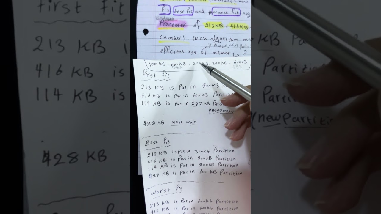 نظم تشغيل Dynamic Storage-Allocation Problem لكجر 2