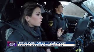 Drive Sober or Get Pulled Over campaign kicks off across Wisconsin