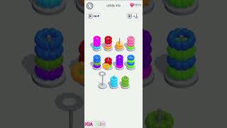 (SOLVED) LEVEL 370 - COLOR HOOP STACK (KIA GEIM)