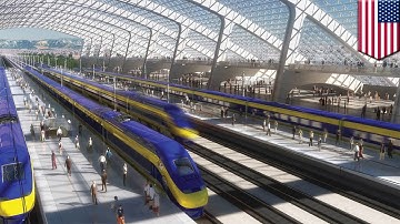 First high-speed railway system in U.S. to be built in California
