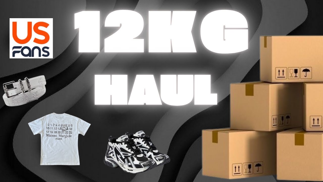 INSANE 12KG HAUL FROM USFANS | FAST AND CHEAP 