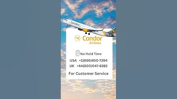 Condor Airlines Policies Explained – Contact Customer Service for Guidance