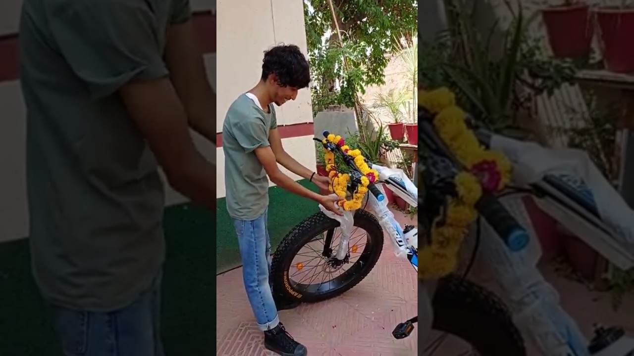 APPGROW Jaguar Fat Bike. Dual disc 