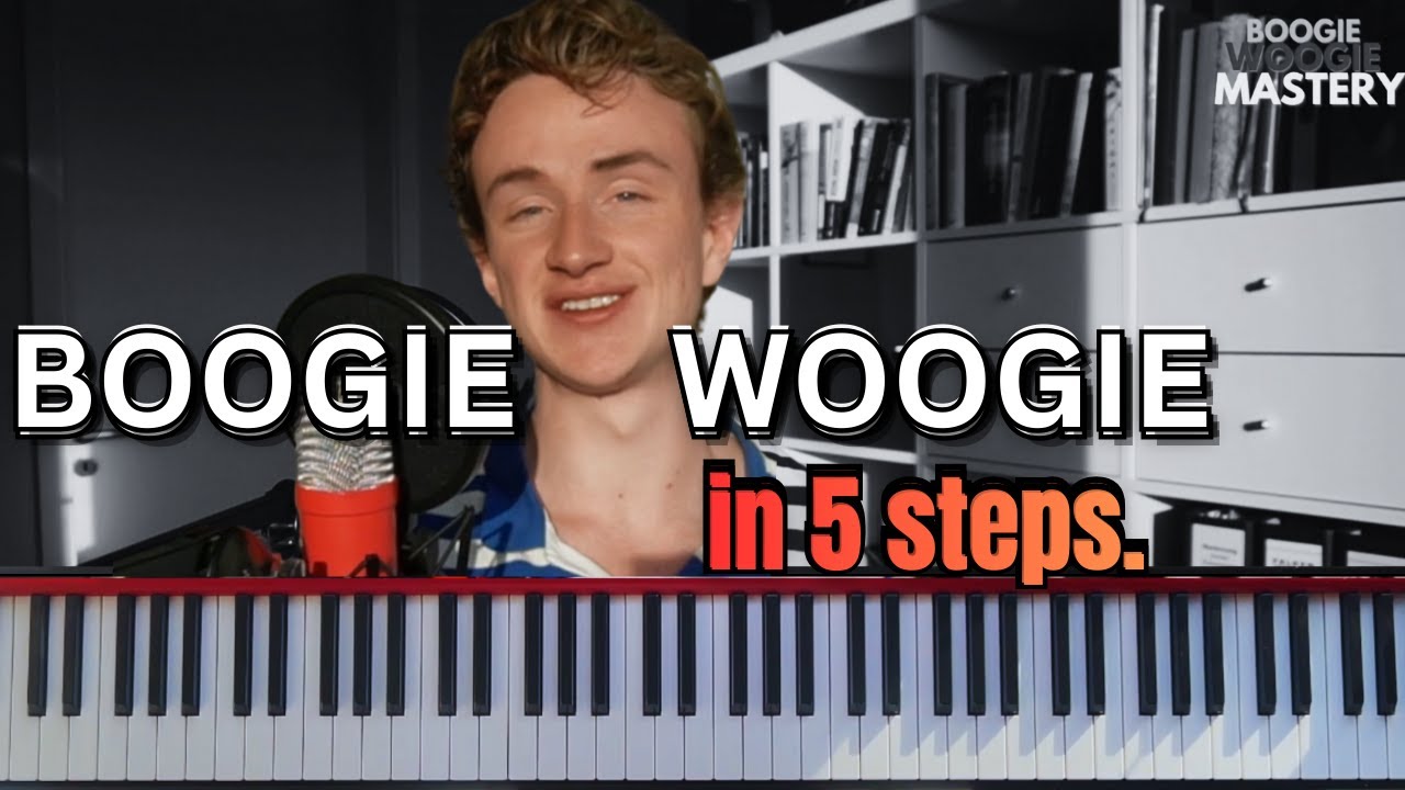 STARTING WITH BOOGIE WOOGIE PIANO - 1on1 Masterclass for Complete Beginners