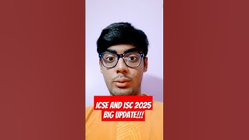 😱ICSE and ISC 2025🔥🔥🔥BIG UPDATE!!!