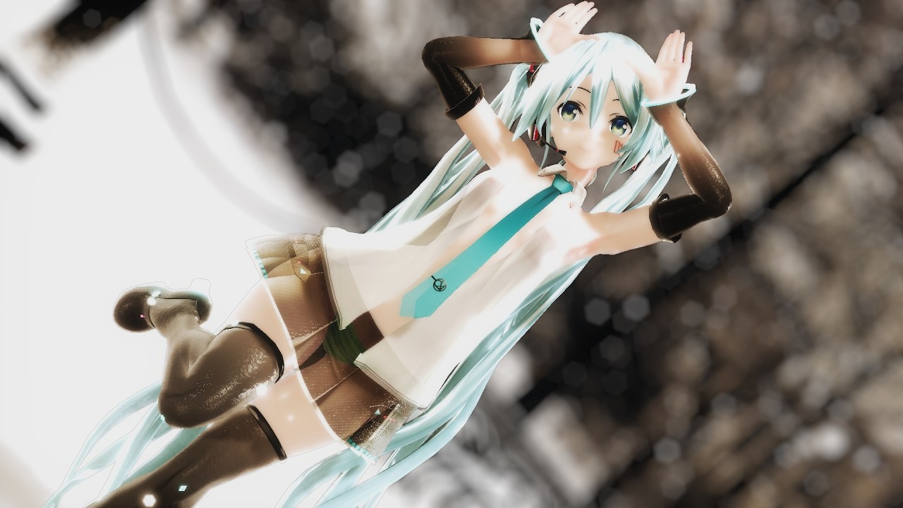 【MMD】つみ式初音ミクで「好き！雪！本気マジック」[Suki! Yuki! Maji Magic]【sdPBR】【4K】